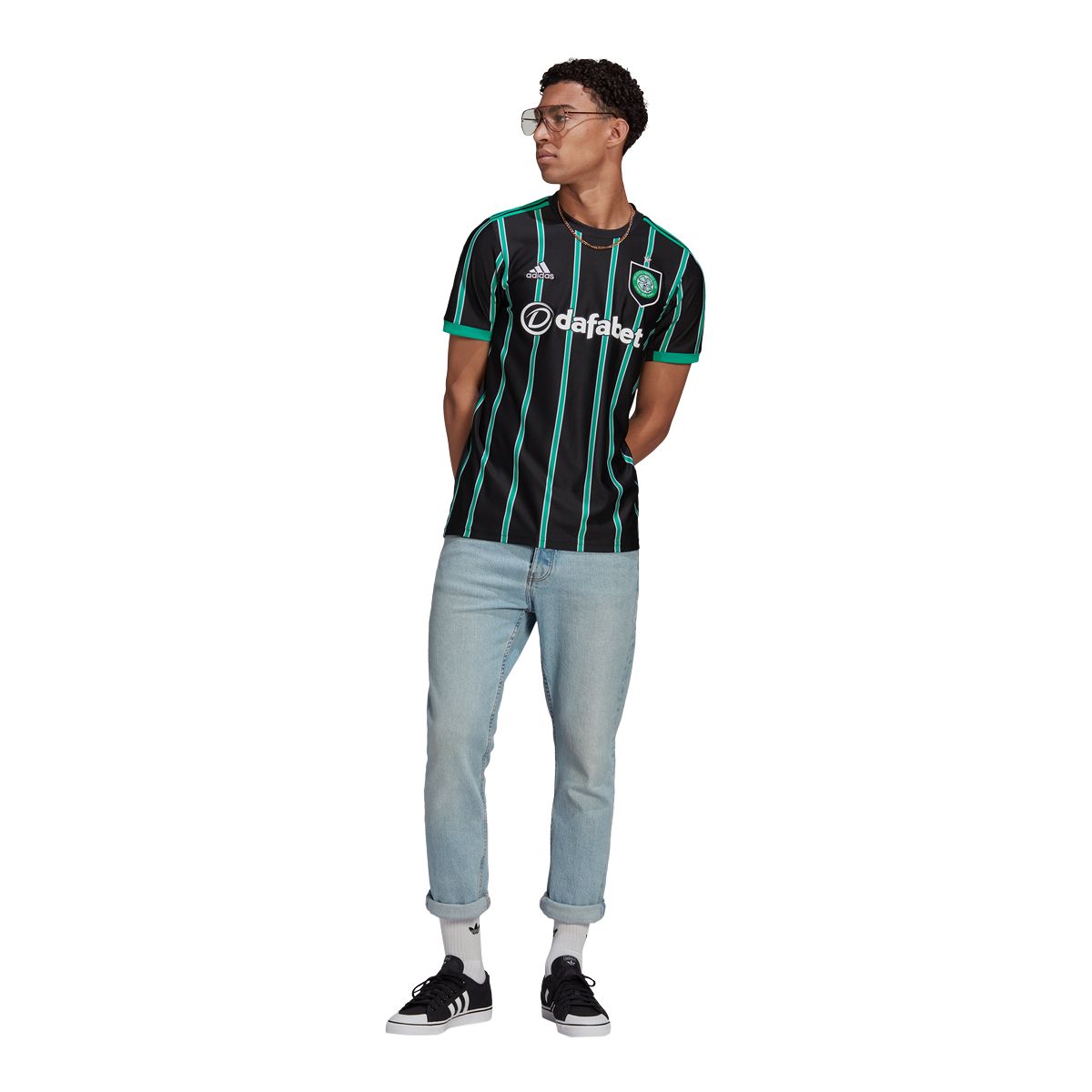 Celtic FC 2022/23 adidas Men's Replica Soccer Jersey, Football