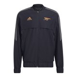 Arsenal FC adidas Anthem Jacket Front_Flat