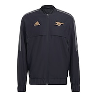 Arsenal FC adidas Anthem Jacket Front_Flat