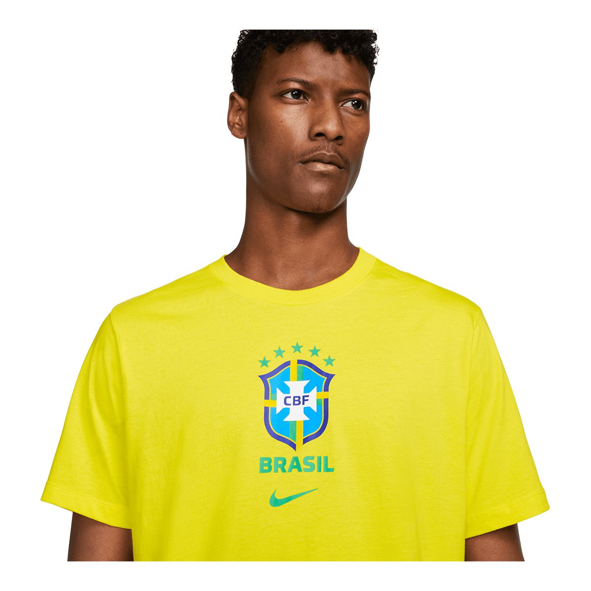 Brazil Nike Crest T Shirt