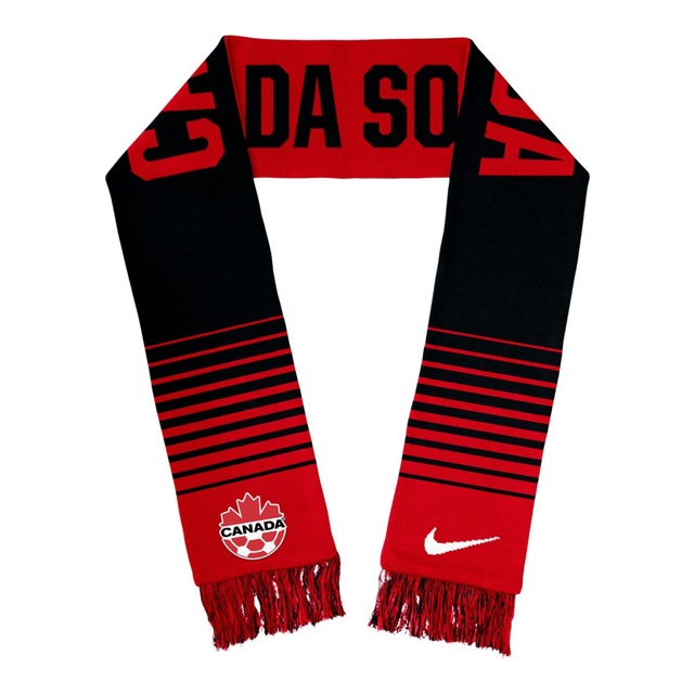 Canada Soccer Nike Jacquard Scarf Composite_or_Mixed