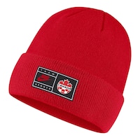 Canada Soccer Nike Cuffed Knit Beanie Front_Angled_Left