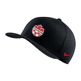 Canada Soccer Nike Dri‑FIT Swooshflex Cap Front_Angled_Left