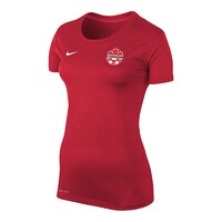 Canada Soccer Nike Women's Alphonso Davies Dri-FIT Legend T-Shirt Front_Angled_Left