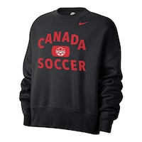 Canada Soccer Nike Women's Everyday Campus Sweatshirt Front_Angled_Left