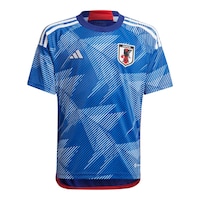 Japan adidas Youth Replica Soccer Jersey, Football, International Front_Flat