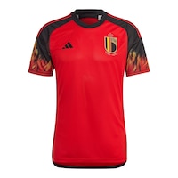 Belgium adidas Men's Replica Soccer Jersey, Football, International Front_Flat
