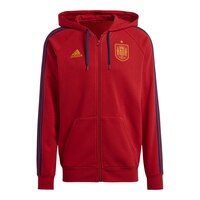 Spain adidas DNA Full Zip Hoodie Front_Flat