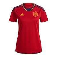 Spain adidas Women's Replica Soccer Jersey, Football, International Front_Flat