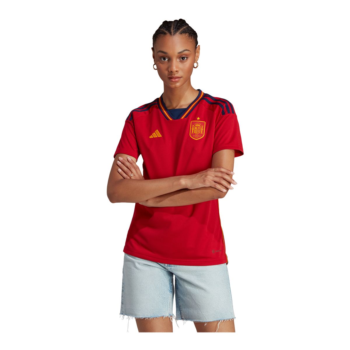 Spain adidas Women's Replica Soccer Jersey, Football, International