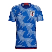Japan adidas Men's Replica Soccer Jersey, Football, International Front_Flat
