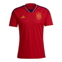 Spain adidas Men's Replica Soccer Jersey, Football, International Front_Flat