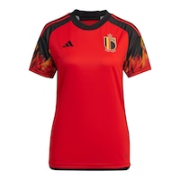 Belgium adidas Women's Replica Soccer Jersey, Football, International Front_Flat