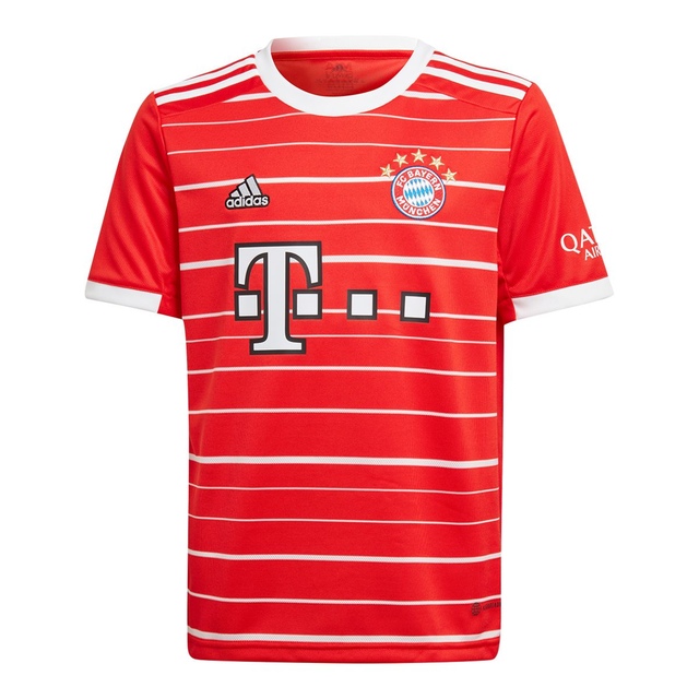 Youth FC Bayern Munich adidas Replica Home Jersey