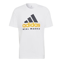 Real Madrid CF adidas Branded T Shirt Front_Flat