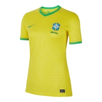 Brazil Nike Women's Replica Home Jersey Front_Three_Fourths_Angled_Left