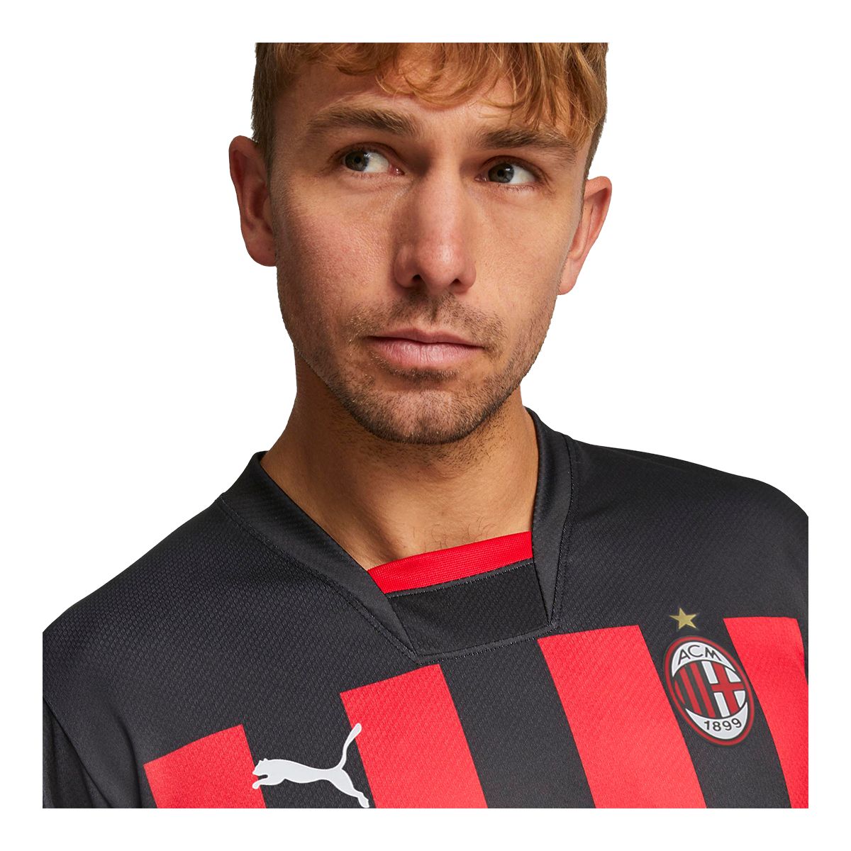 : Puma Kids Soccer A.C. Milan 2022 Home Jersey : Sports & Outdoors