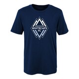 Youth Vancouver Whitecaps MLS Primary Logo T-Shirt Front_Flat