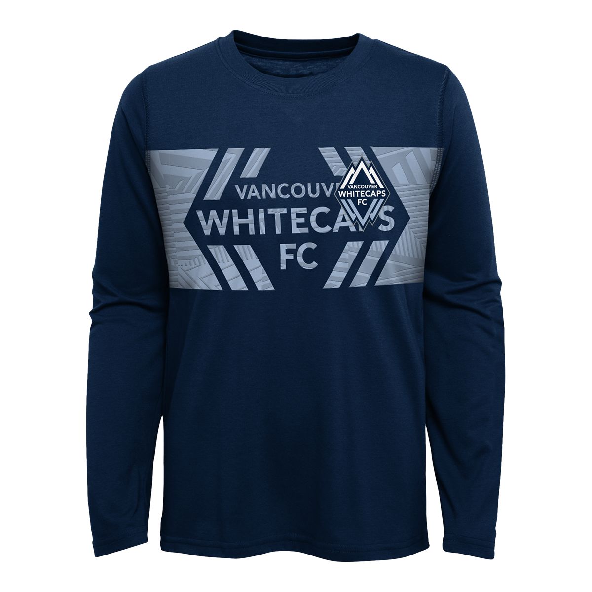 Youth Vancouver Whitecaps MLS Exciting Tackle Long Sleeve T Shirt