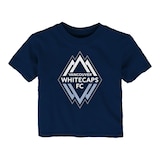 Infant Vancouver Whitecaps MLS Primary Logo T Shirt Front_Flat