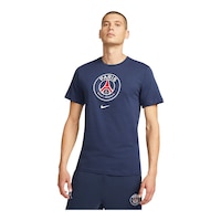 Paris Saint-Germain F.C. Nike Crest T Shirt Front_Angled_Left