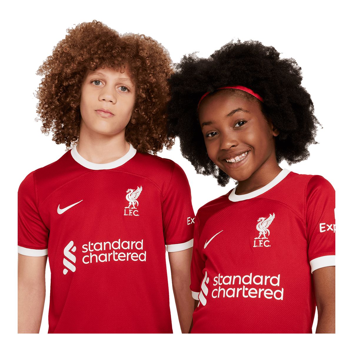 Youth Liverpool F.C. Nike Replica Home Jersey