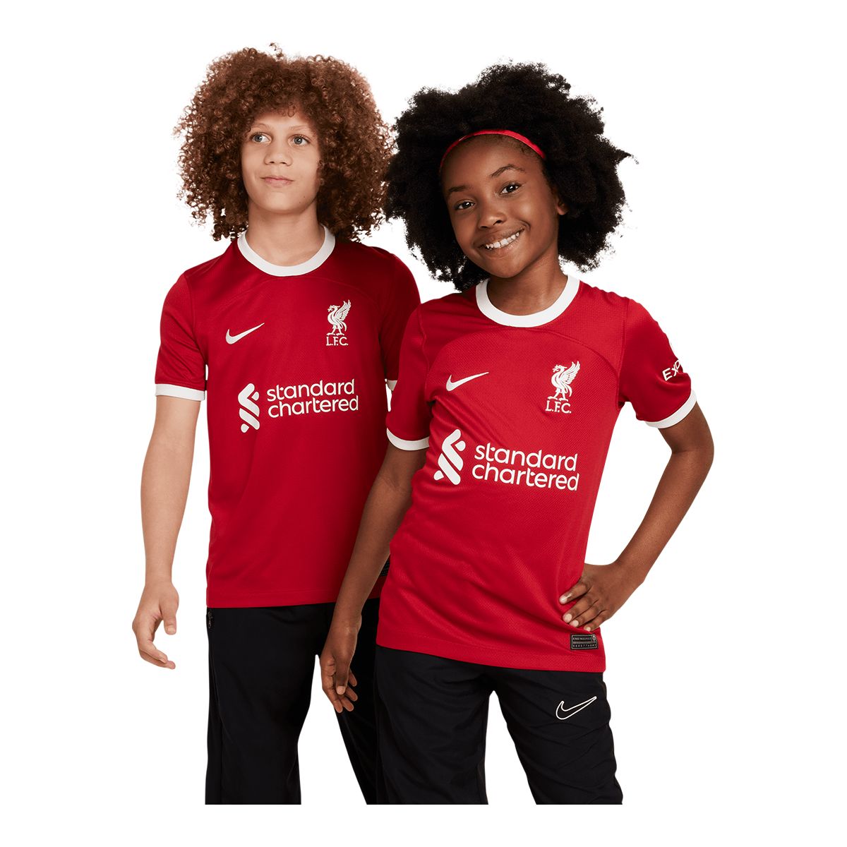 Youth Liverpool F.C. Nike Replica Home Jersey
