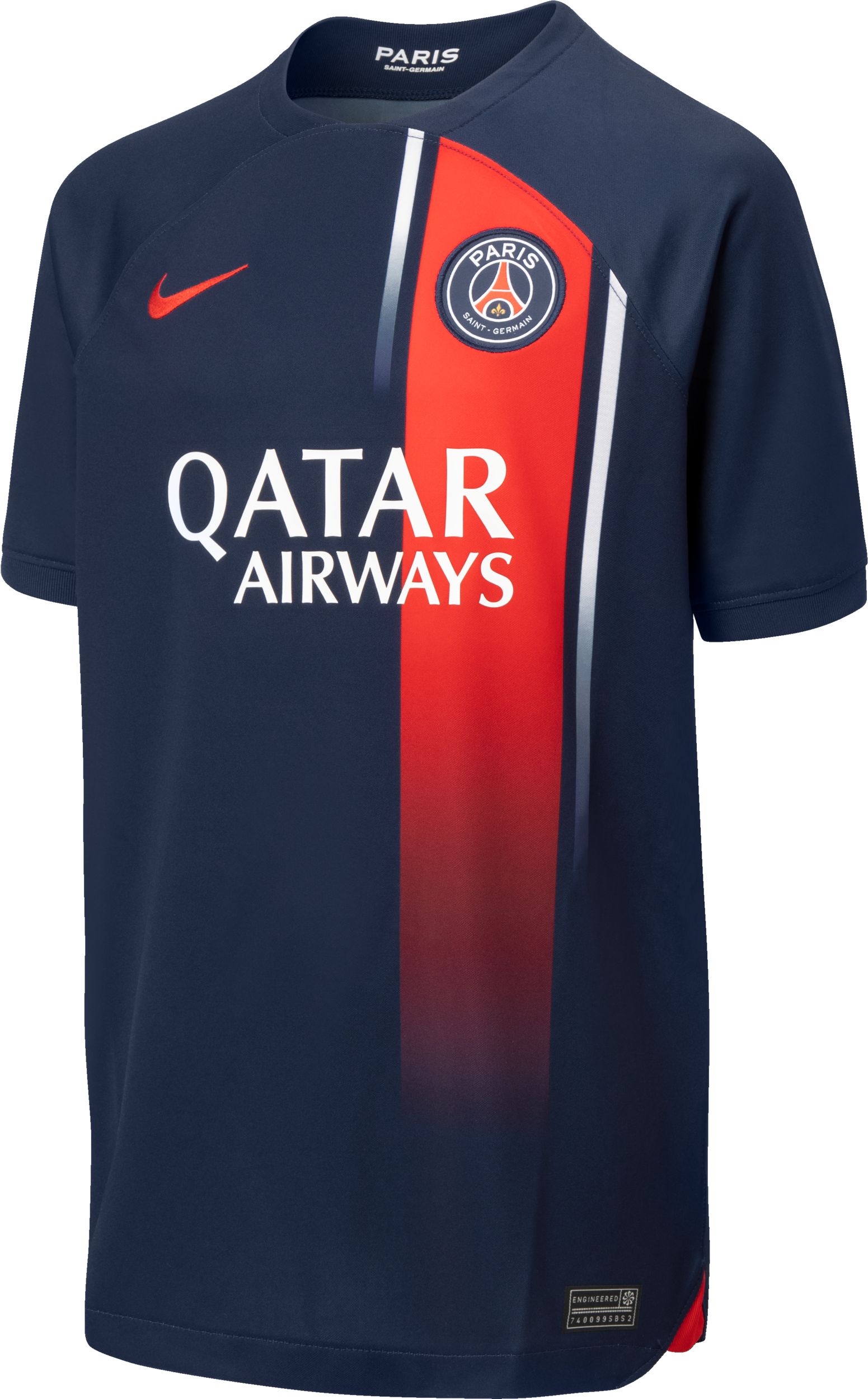 Youth Paris Saint-Germain F.C. Nike Home Jersey