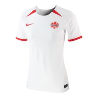 Canada Nike Women's Soccer Replica Jersey Front_Three_Fourths_Angled_Left