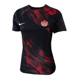Canada Nike Women's Soccer Prematch Top Front_Three_Fourths_Angled_Left