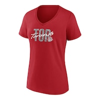 Toronto FC Fanatics Women's City Tri Code T Shirt Front_Three_Fourths_Angled_Left