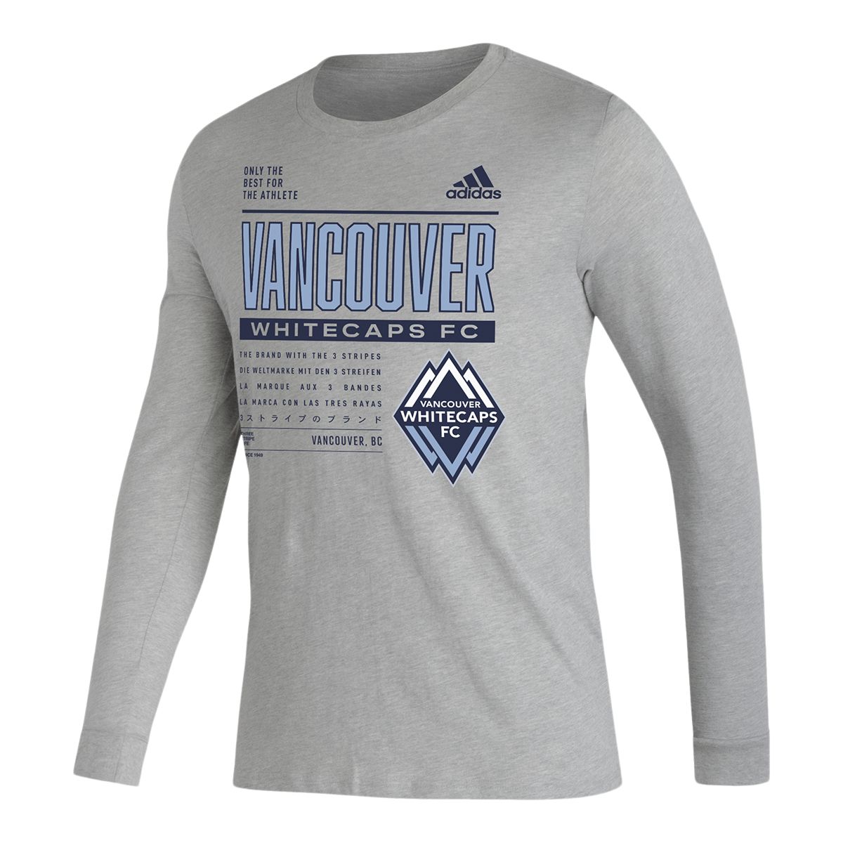 ADIDAS Vancouver Whitecaps FC adidas Only The Best Club Long