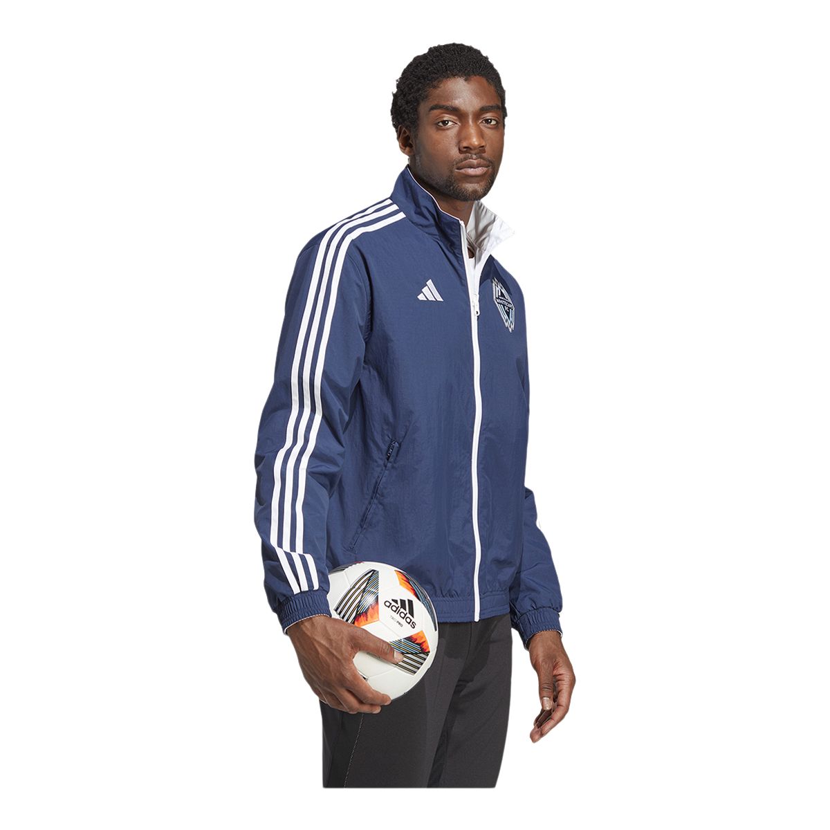 新品adidas Vancouver FC バンクーバーFC　トラックジャケット mens adidas-light-blue-