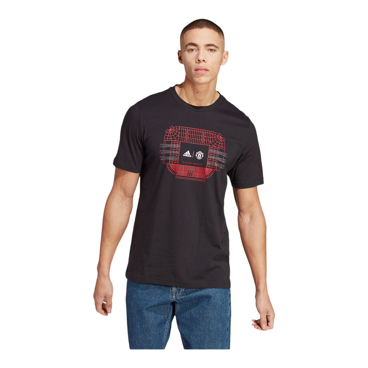 adidas Manchester United Graphic T Shirt