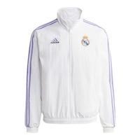 Real Madrid CF adidas Reversible Anthem Jacket Front_Flat