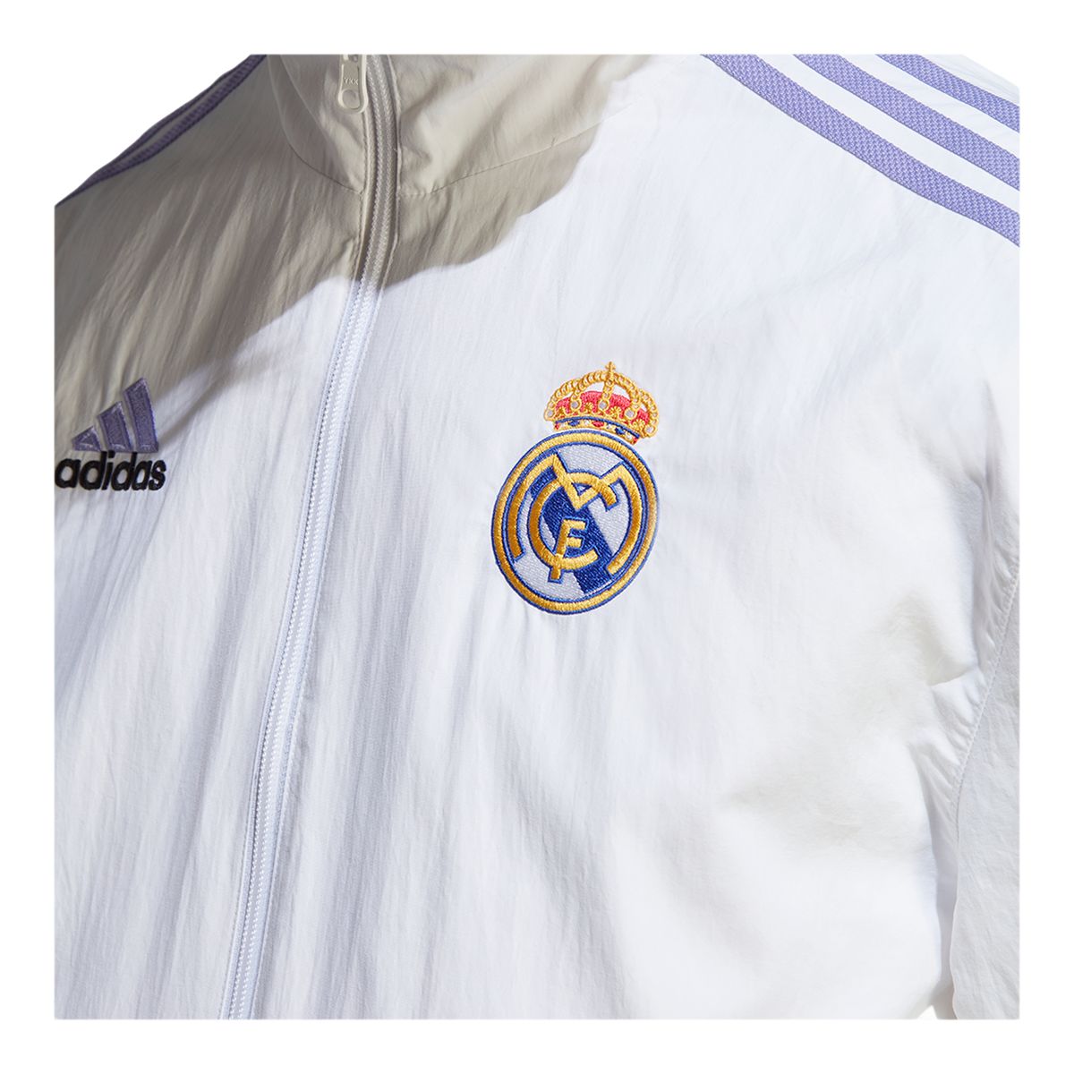 Mens Reversible Anthem Jacket 23/24 Navy - Real Madrid CF