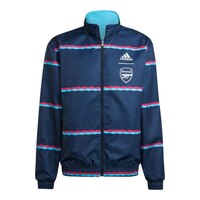 Arsenal F.C. adidas Reversible Anthem Jacket Front_Flat