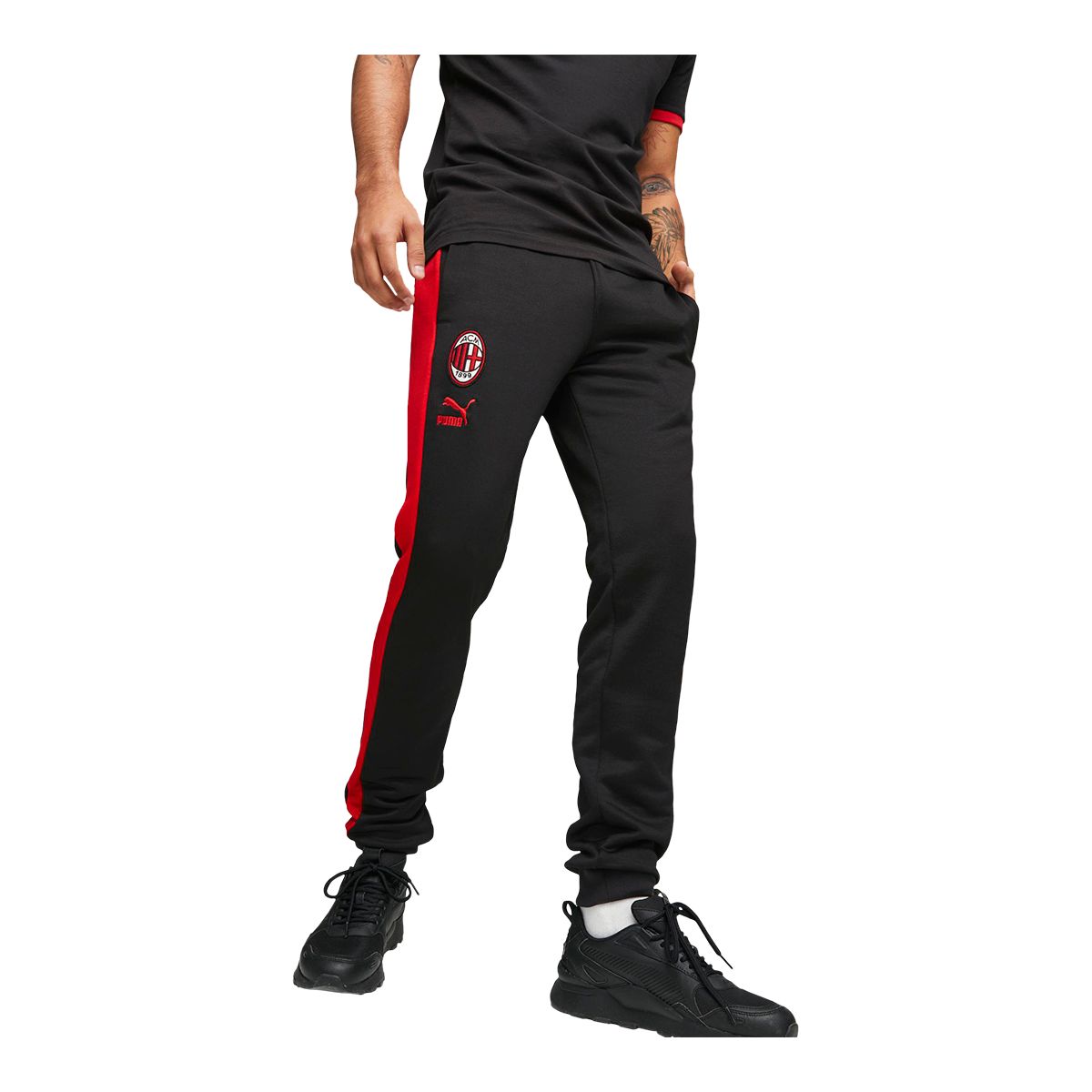 Nike heritage red track on sale pants