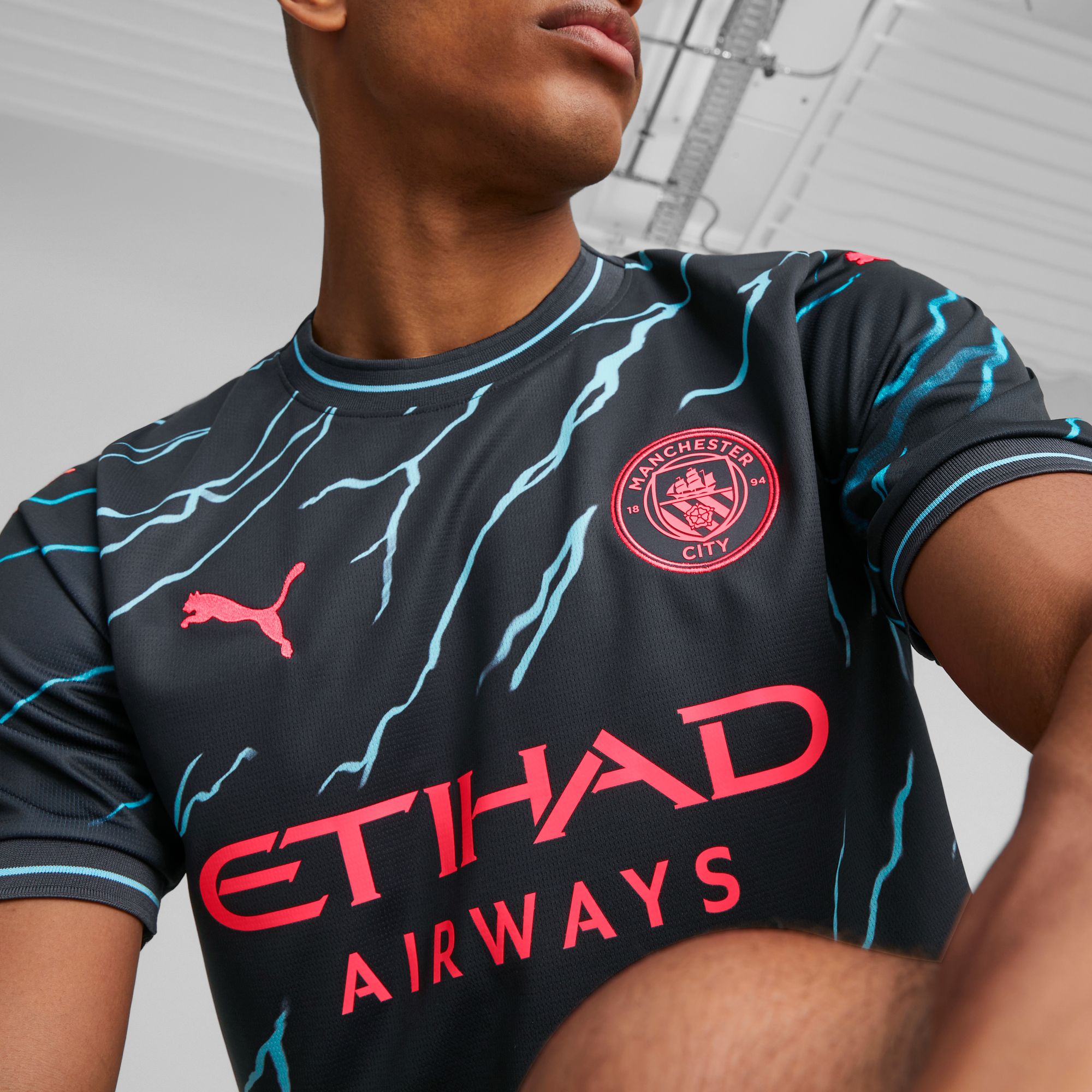ウェア PUMA MCFC 3rd Jersey Replica LS 3XL ウェア PUMA MCFC 3rd Jersey Replica LS 3XL Puma Men's