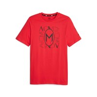 A.C. Milan PUMA Graphic T Shirt Front_Flat