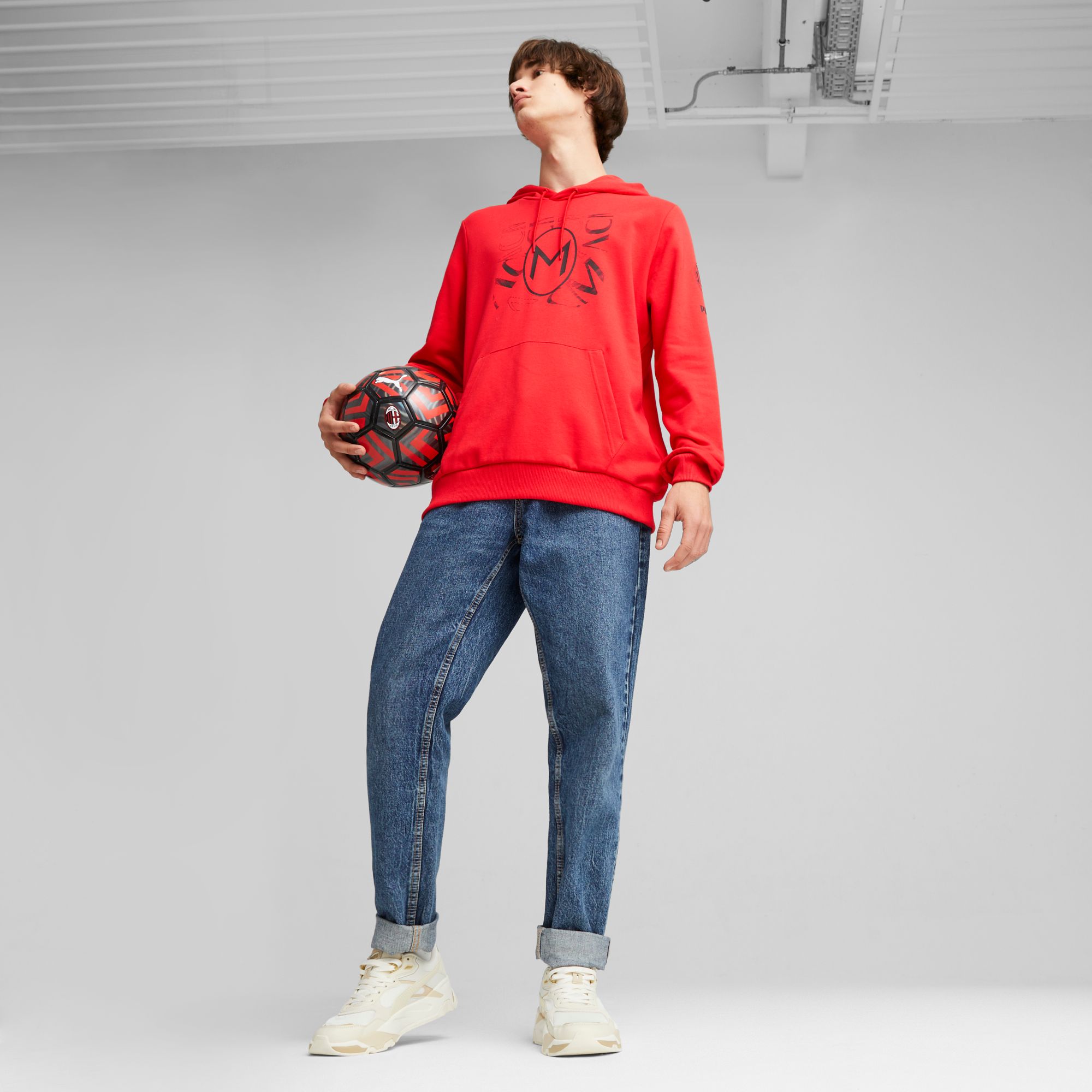 A.C. Milan PUMA Graphic Hoodie