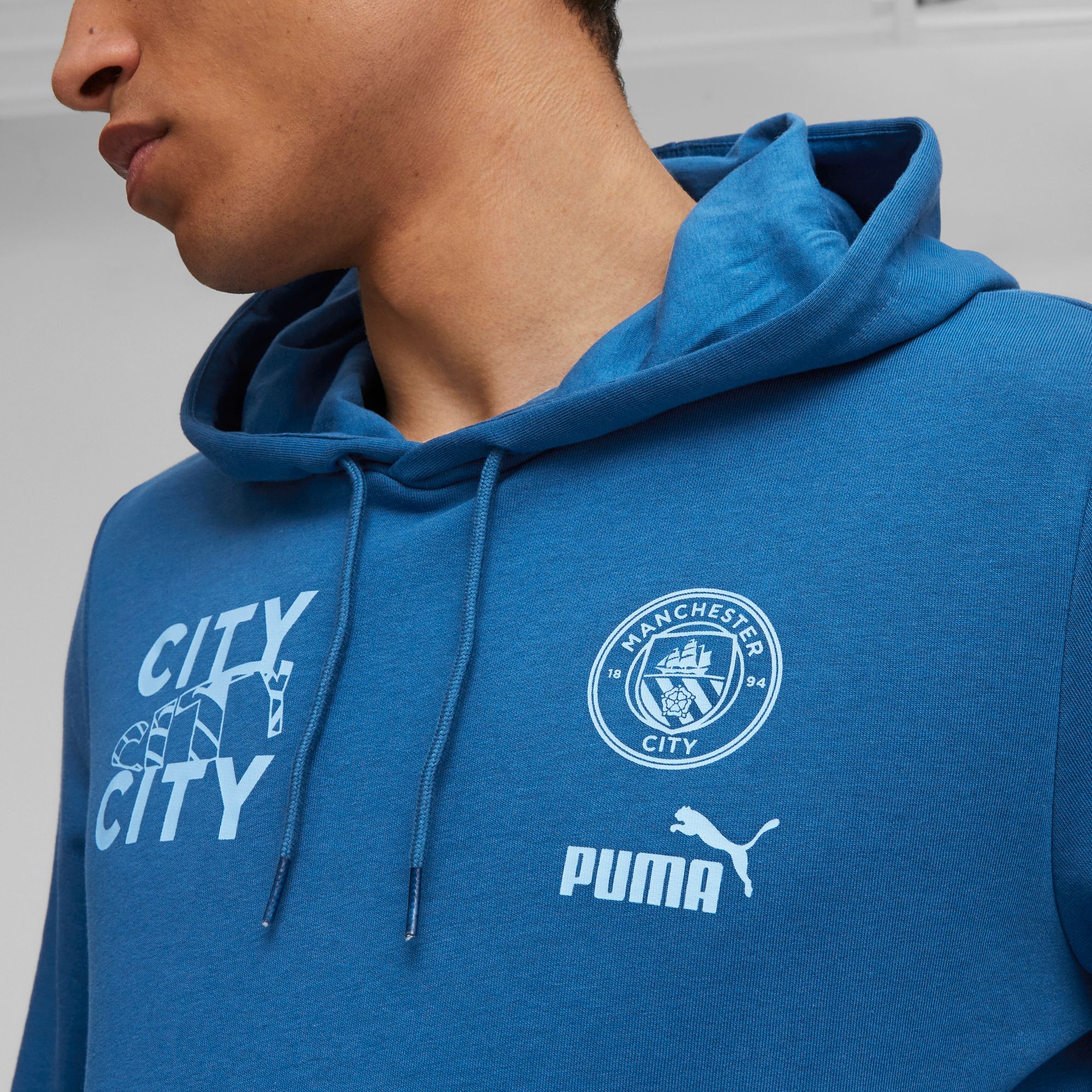 Manchester City F.C. PUMA Graphic Hoodie