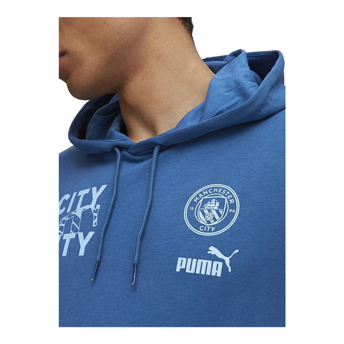 Manchester City F.C. PUMA Graphic Hoodie