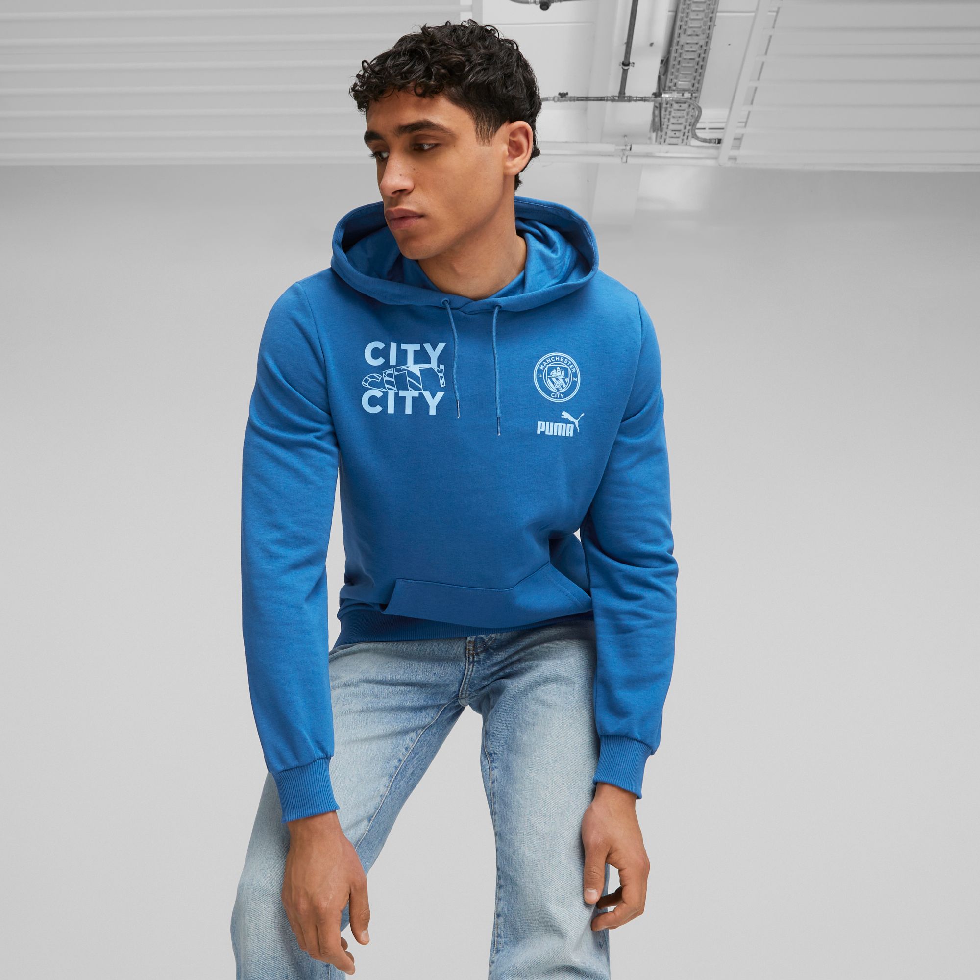 Manchester City F.C. PUMA Graphic Hoodie