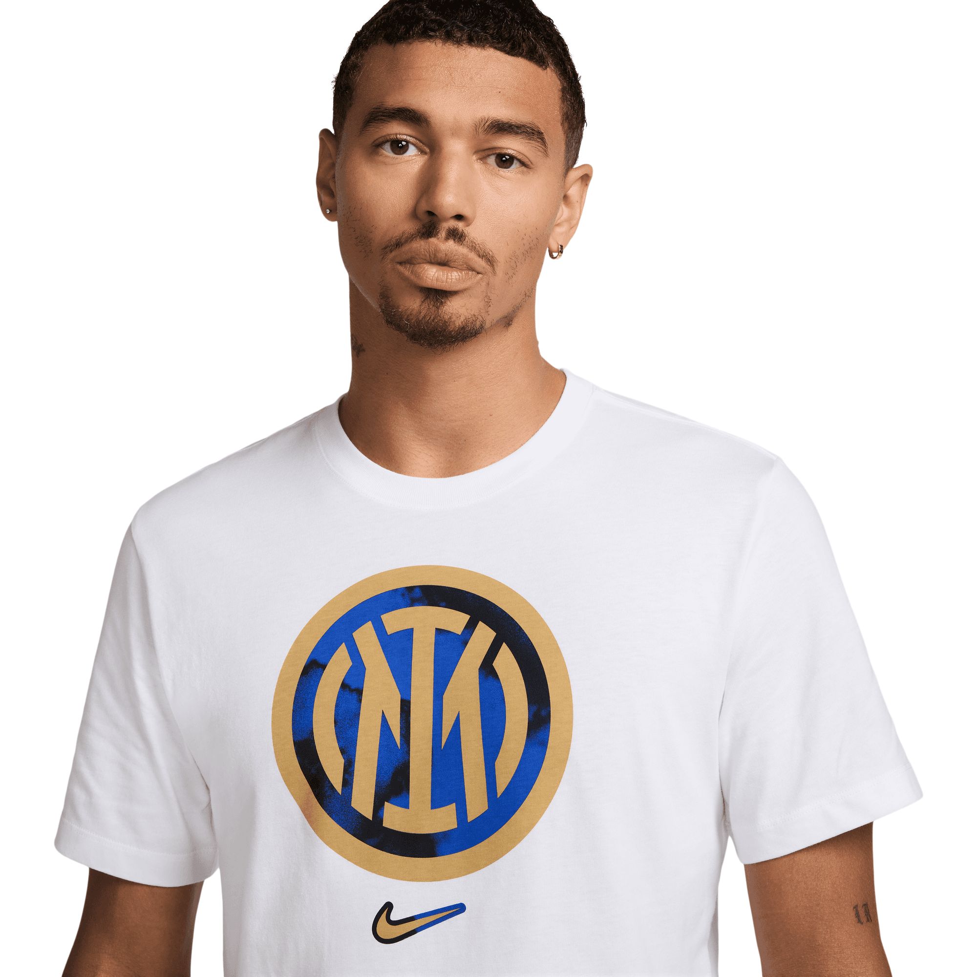 Inter Milan Nike Crest T Shirt