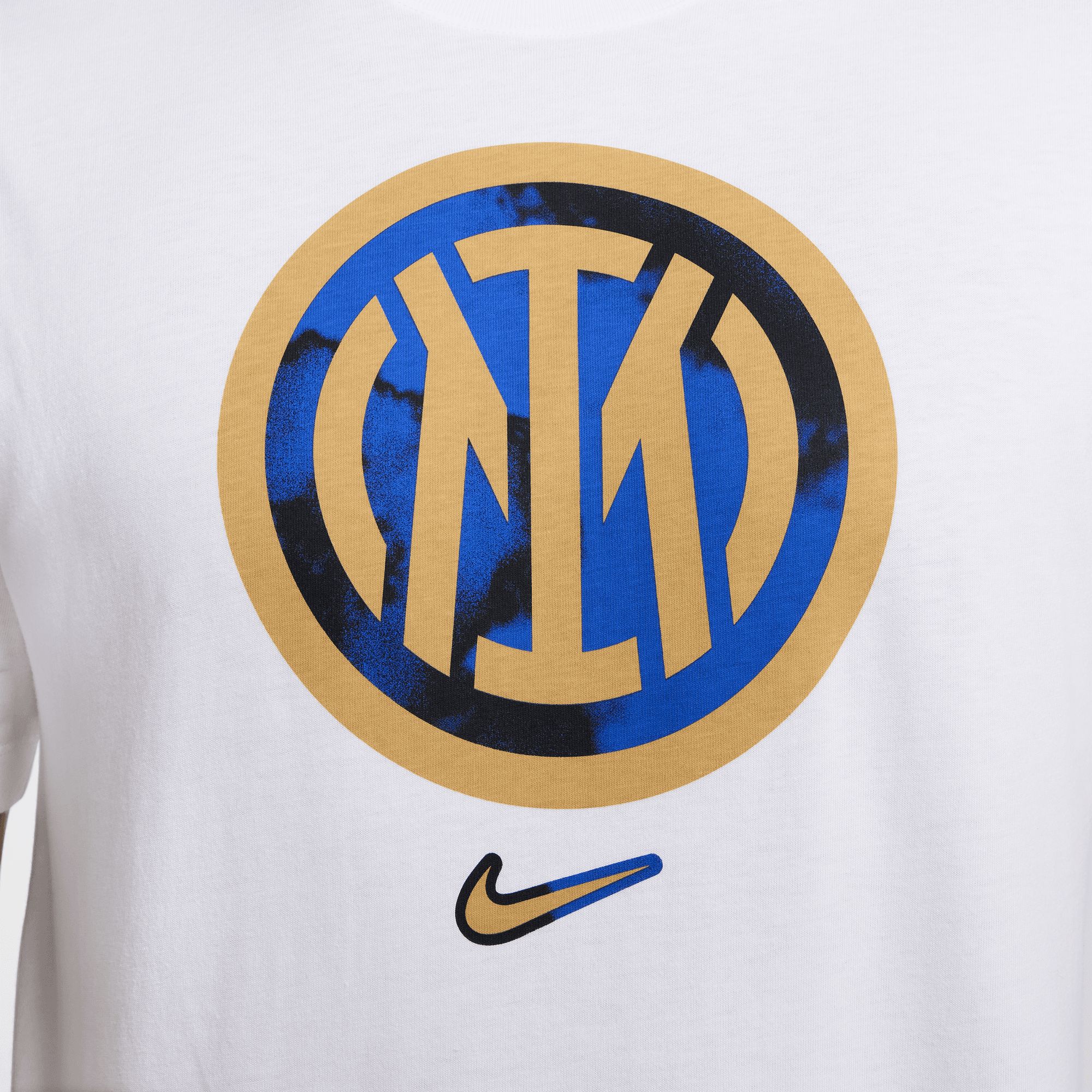 Inter Milan Nike Crest T Shirt
