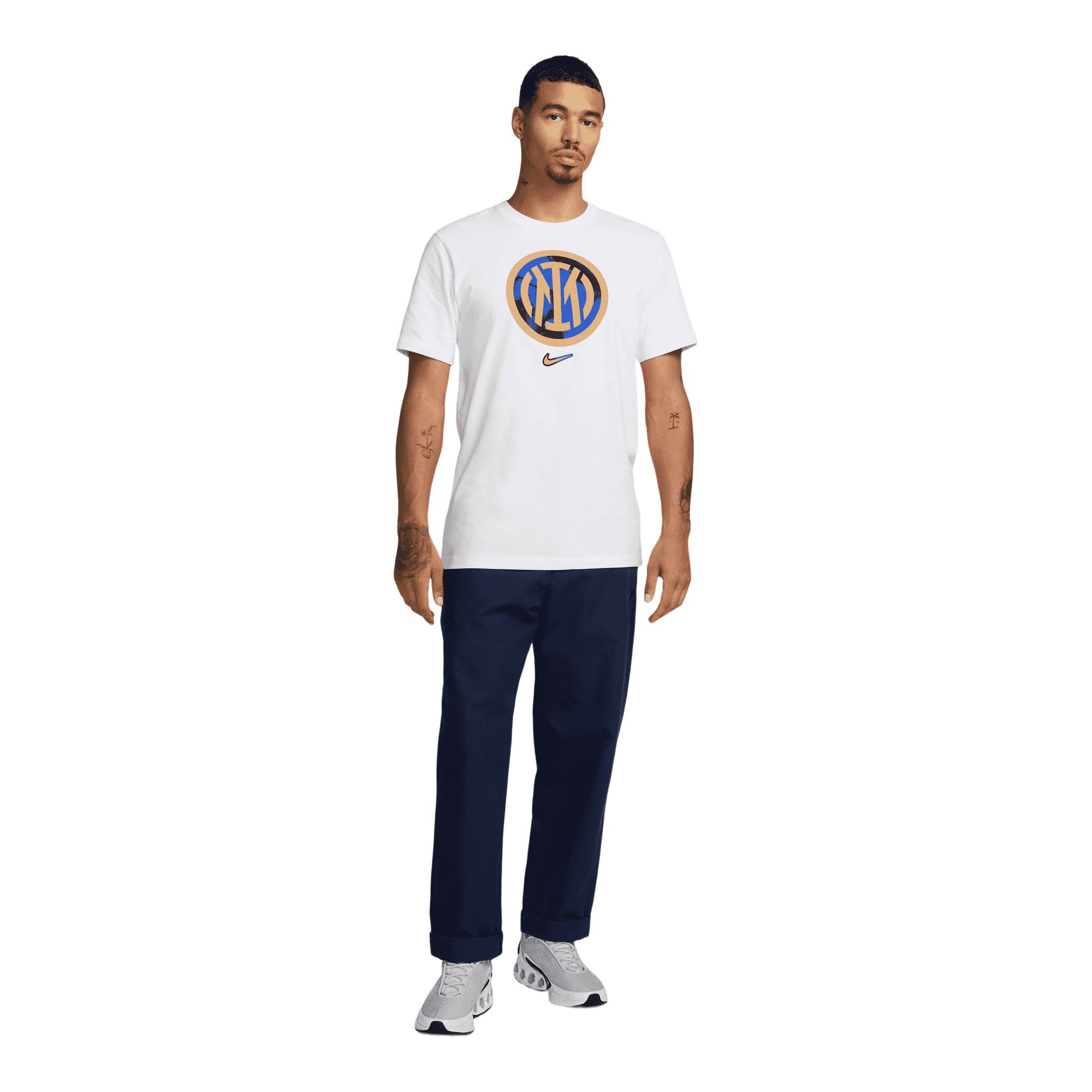 Inter Milan Nike Crest T Shirt