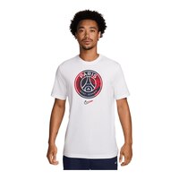 Paris Saint-Germain F.C. Nike Crest T Shirt Front_Flat