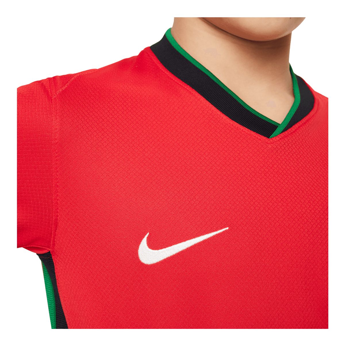 Youth Portugal Nike Replica Home Jersey