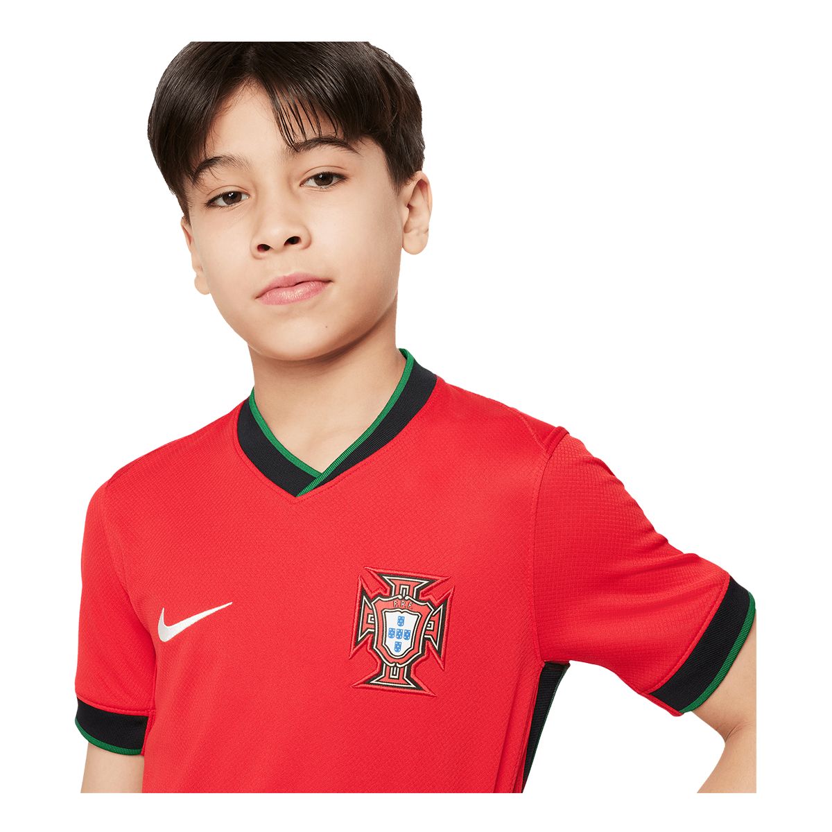 Youth Portugal Nike Replica Home Jersey
